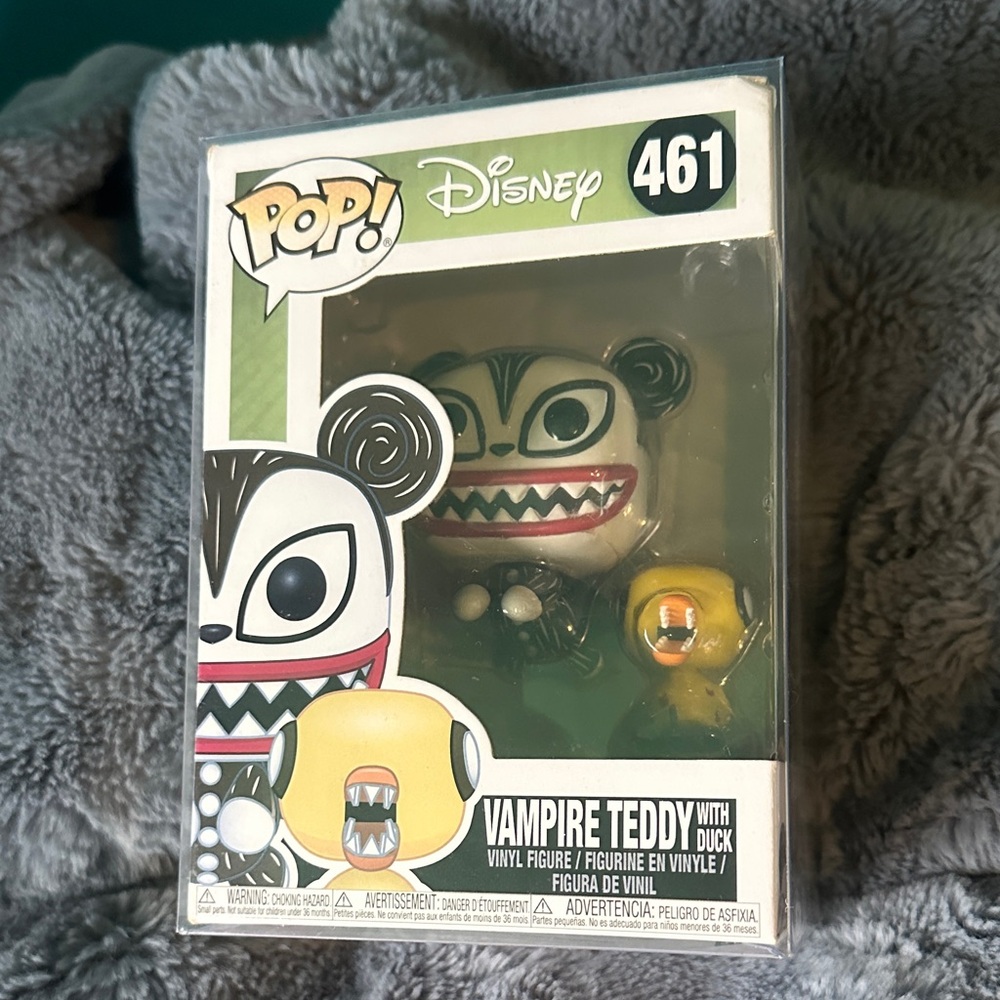 Vampire Teddy with Yellow Duck Funko Pop